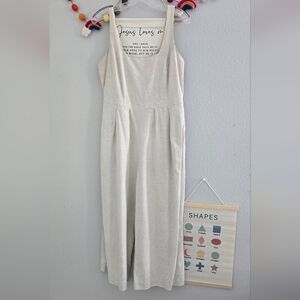 Banana Republic Linen Wide Leg Romper